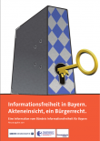 Informationsbroschüre des Bündnisses Informationsfreiheit für Bayern